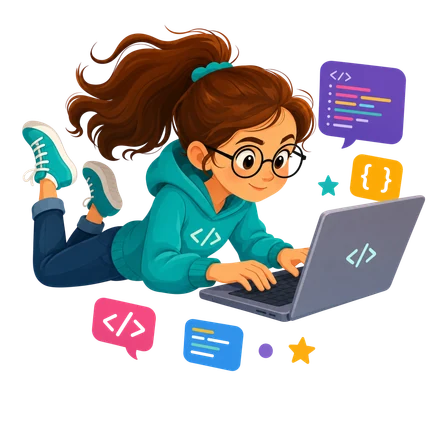 Coding student
