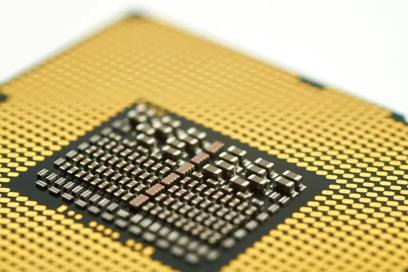 A processor — where the fetch–execute cycle happens